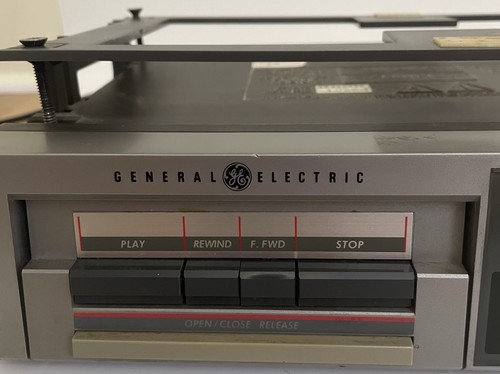 Vintage GE 7-4265A Under Cabinet Clock Radio Cassette Player Tested Works - Picture 4 of 6