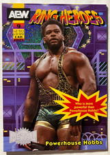 2025 SkyBox Metal Universe AEW Ring Heroes #RH9 Powerhouse Hobbs