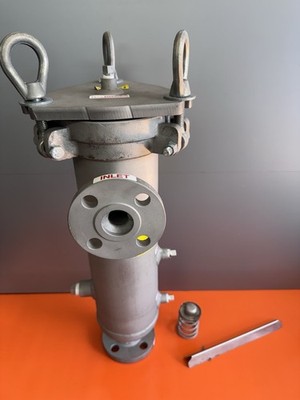 Filter Bag Housing 1   4-1/2  Dia. X 15  Ht. Housing Trade Size 3  150PSI SS316
