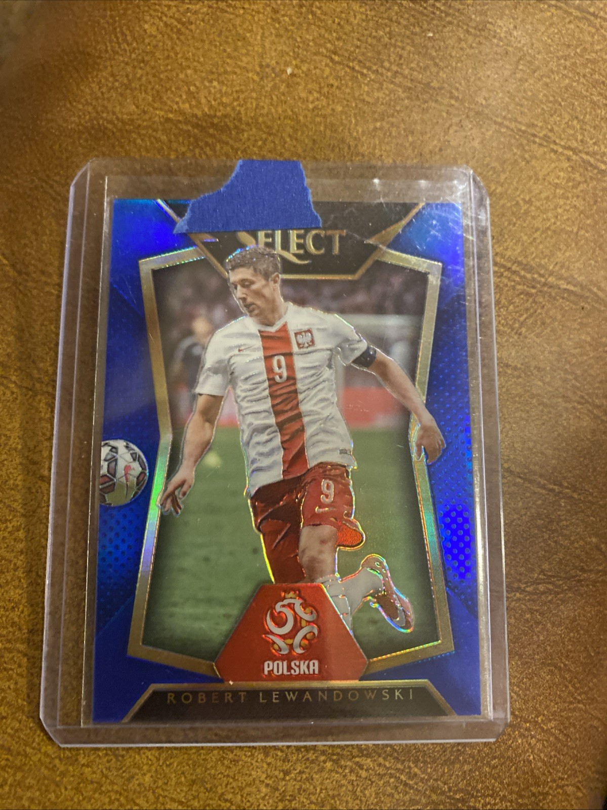2015 Panini Select Robert Lewandowski Blue Prizm /299 view 2