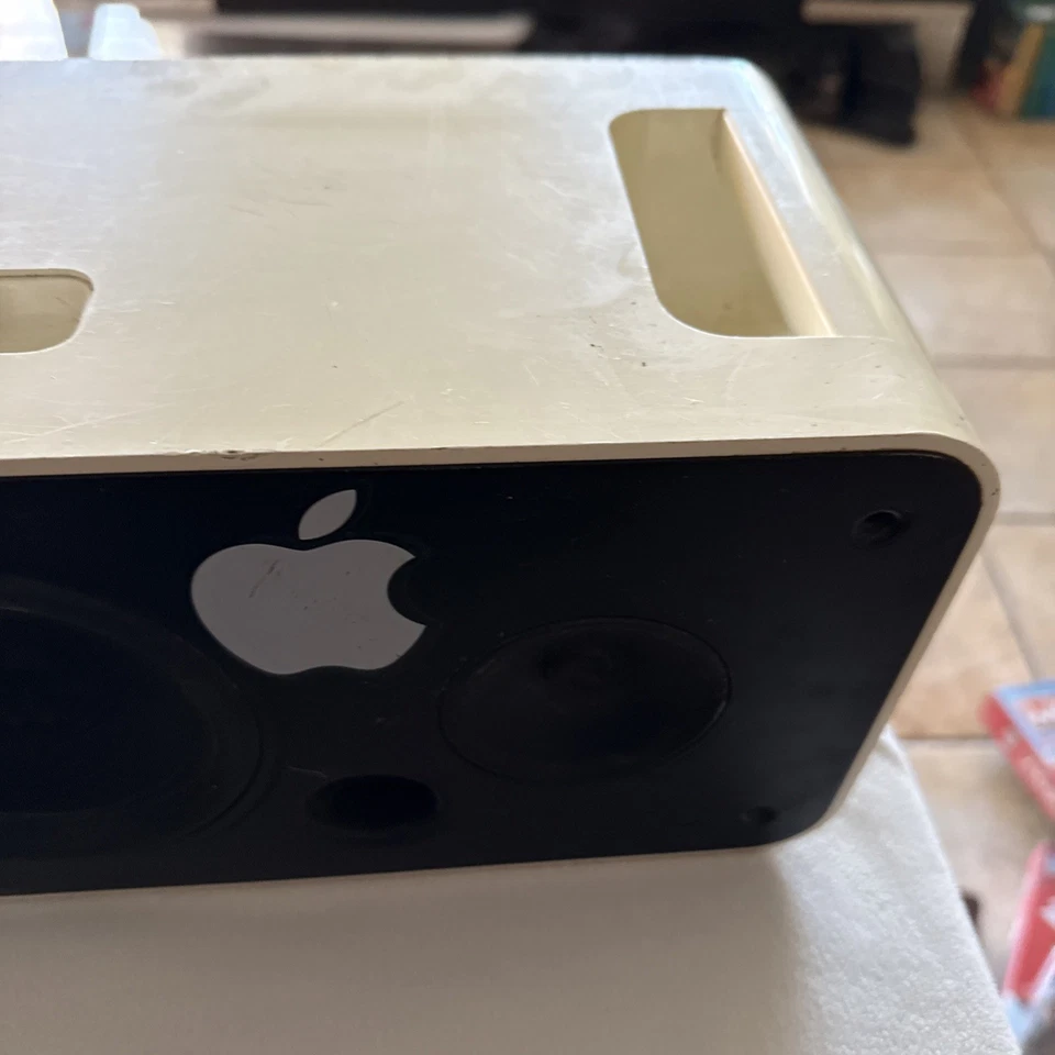 Altavoz base Apple iPod Hi-Fi A1121 blanco probado piezas/reparación Foto 4 de 4