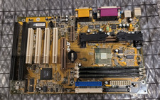 Chaintech CT-6ATA2 PC Computer Motherboard Slot 1 - AGP - 384MB RAM (3 x 128MB)