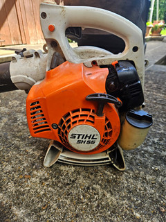 STIHL SH 55 SH55 Petrol Handheld Leaf Blower Orange White Black