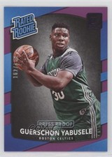 2017 Panini Donruss Rated Rookies Press Proof Purple /199 Guerschon Yabusele i1f