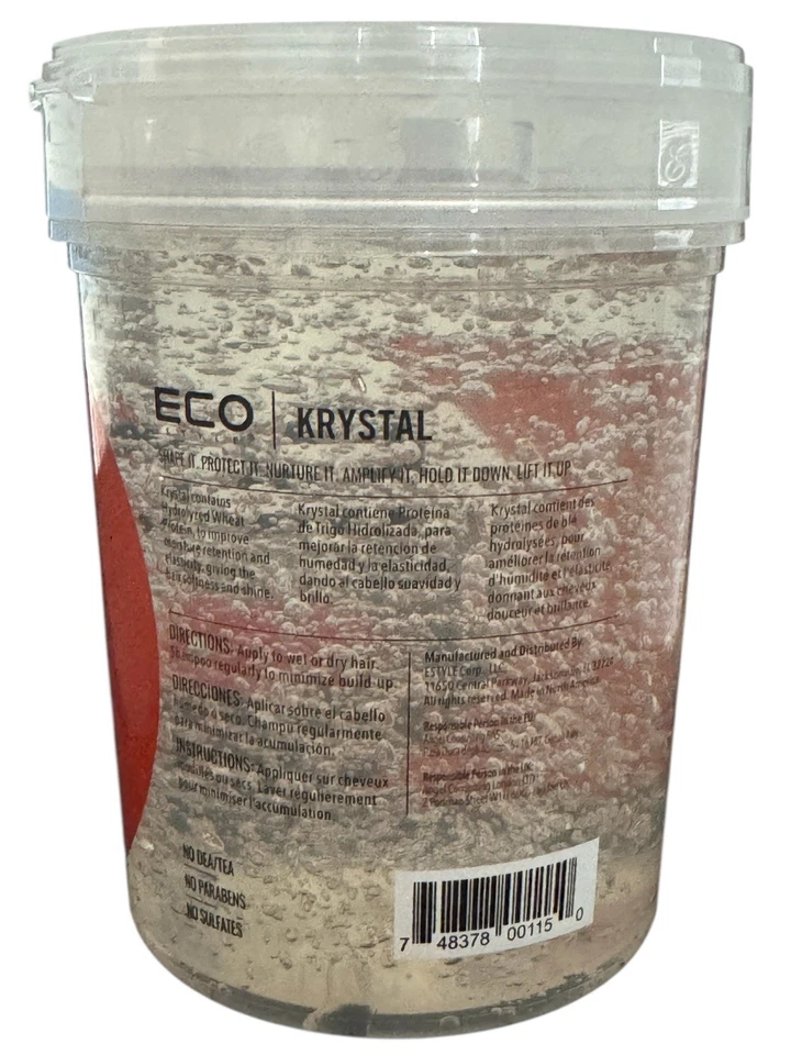 Gel de peinado Eco Styler Krystal 32 oz nuevo aspecto Foto 3 de 4