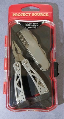 Project Source 12-in-1 Pliers and 11-in-1 Multi-Function Tools Knife 0068043 NEW