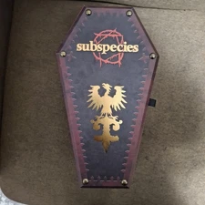 SubSpecies- Coffin Set- Full Moon  Brand new 6 blu-rays, CD & Radu exclusive toy