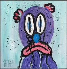 Olaolu SLAWN Inspired Art Acrylic Oil, Painting Graffiti Street 12 X 12 Famous