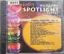 SC8491 CLASSIC COUNTRY NEW SOUND CHOICE KARAOKE LOT K