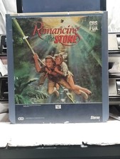 Romancing The Stone CED Capacitance Electronic Video Disk CBS Fox 1984 Tested