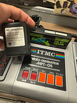 Jeu électronique Vintage ITMC MTP-05 (1980) - Avec Notice, Jeu Et Alimentation