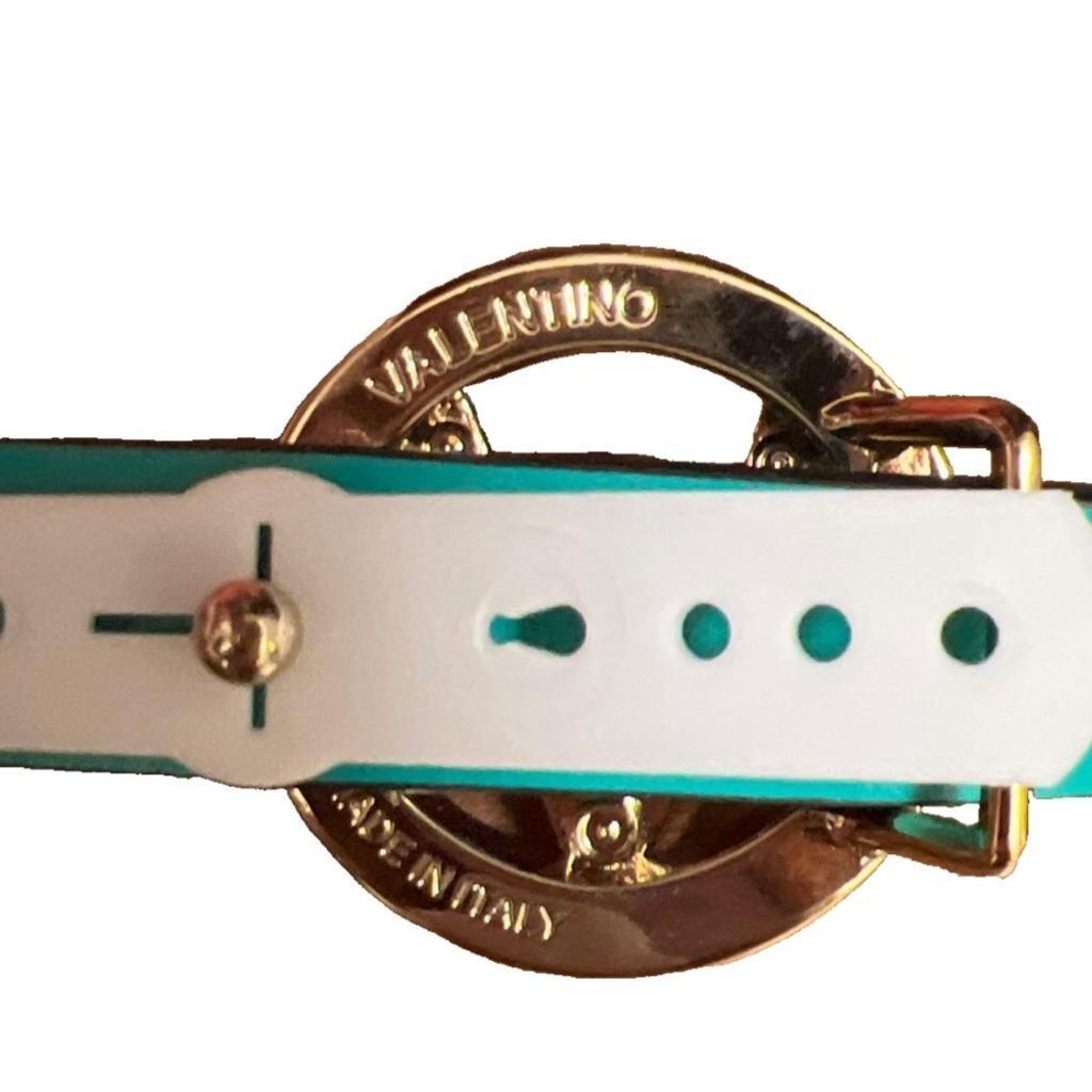 Valentino by Mario Valentino
Baby Leather Belt NWT VALENTINO BY MARIO VALENTINO Baby Monogram Logo Leather  main image 4