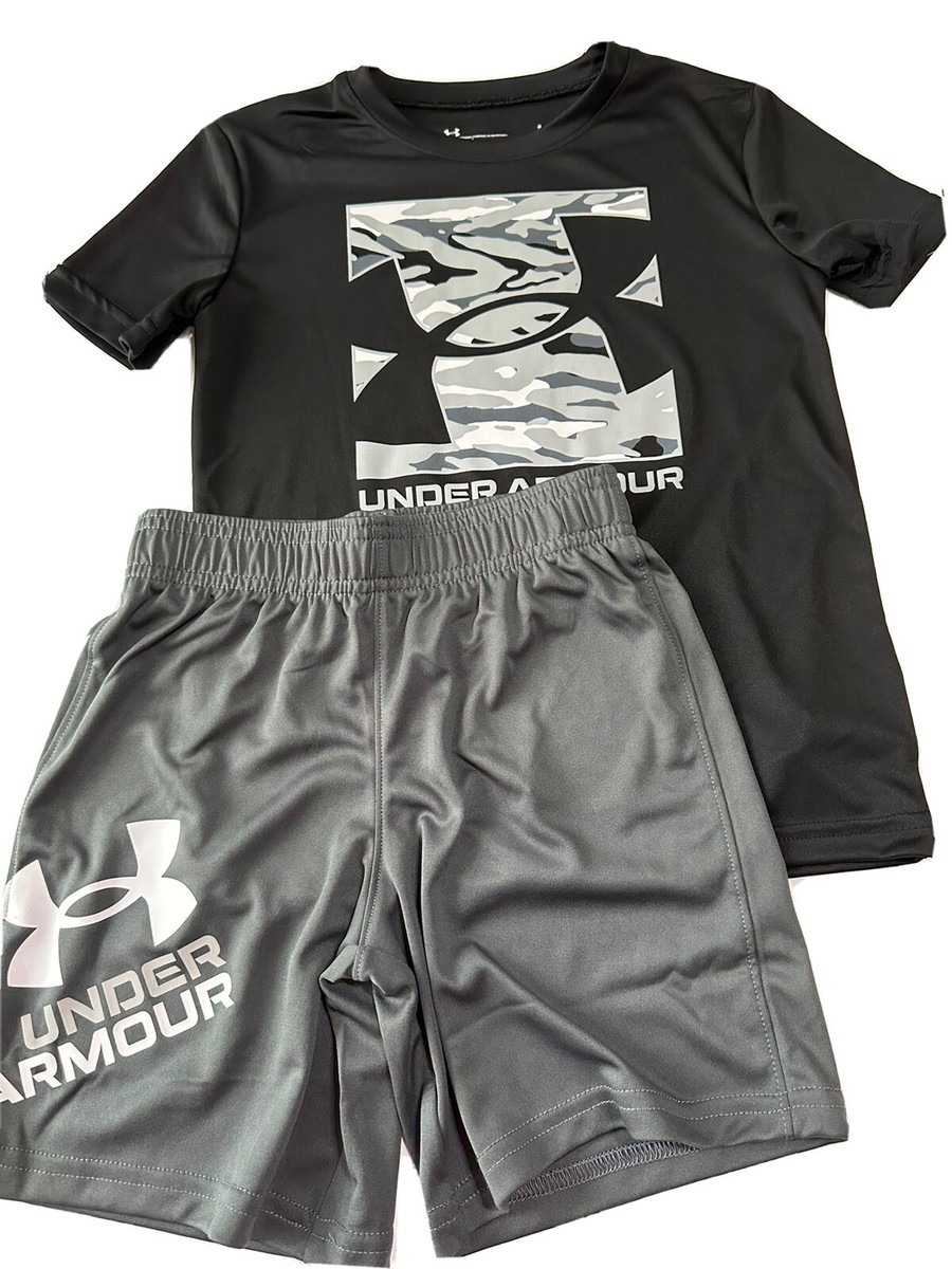 Under Armour Boys T-Shirt Shorts Set Size