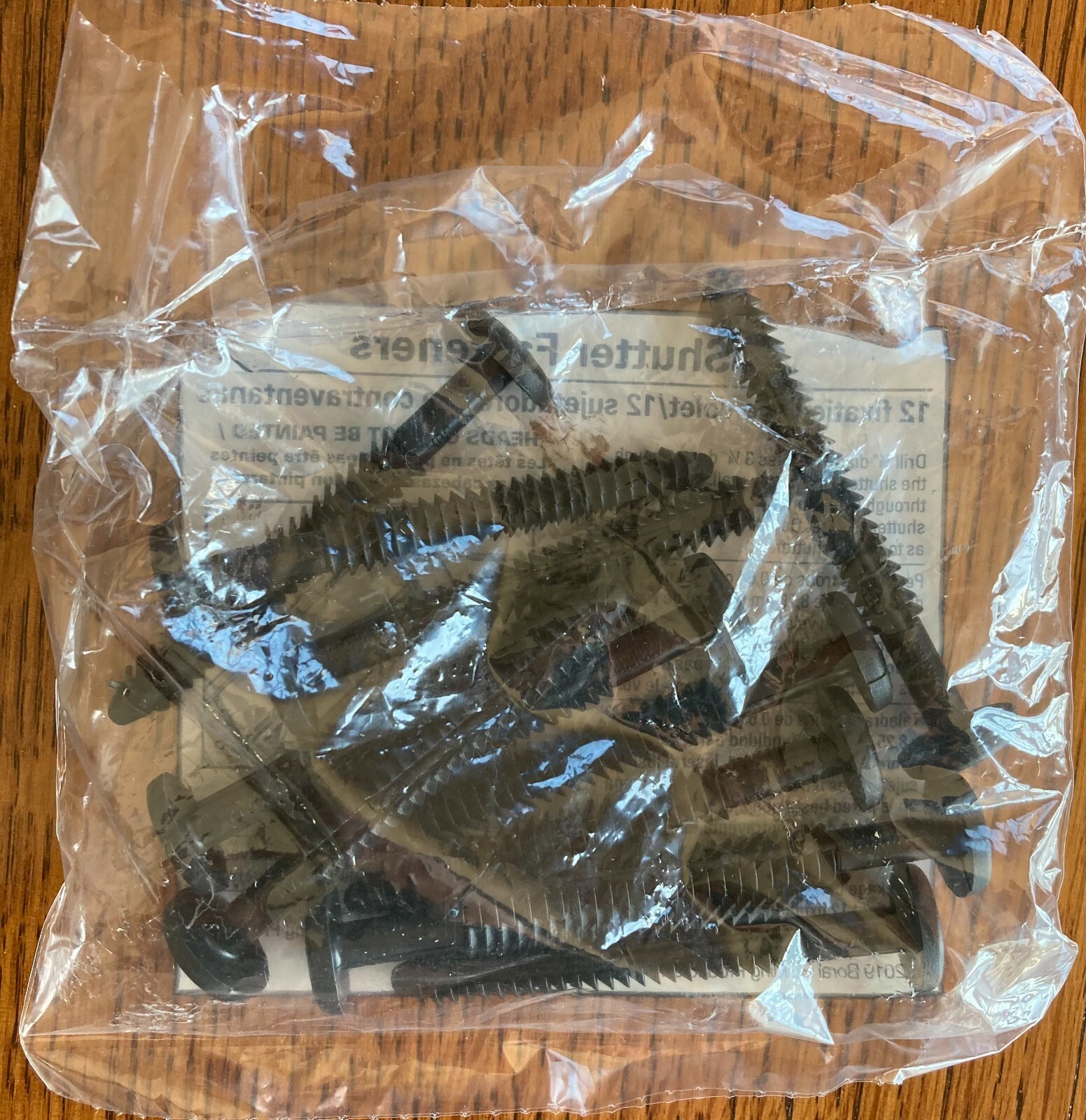 Black Shutter Fasteners 3" Loks Shutterlocks Spikes Lok Pegs G