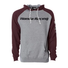 FACTORY EFFEX FACTORY EFFEX HONDA RACING PULL OVER / GRAY-BURGANDY M 23-88302