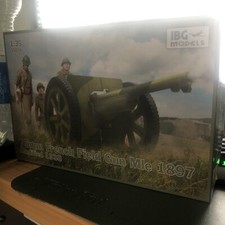IBG Models 35056 75mm French Field Gun Mle 1897 1:35 Military Model Kit