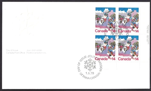 🍁Canada    #780 LRpb   "QUEBEC CARNIVAL"     Brand New 1979    First Day Cover