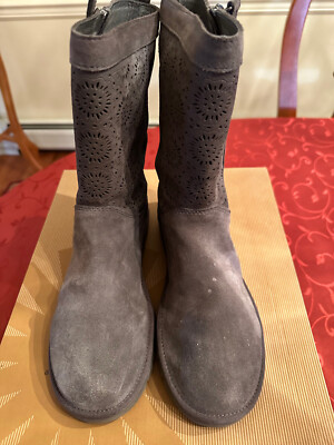 Ugg Boots-Lo Pro Short Perf-Size 8-Gray