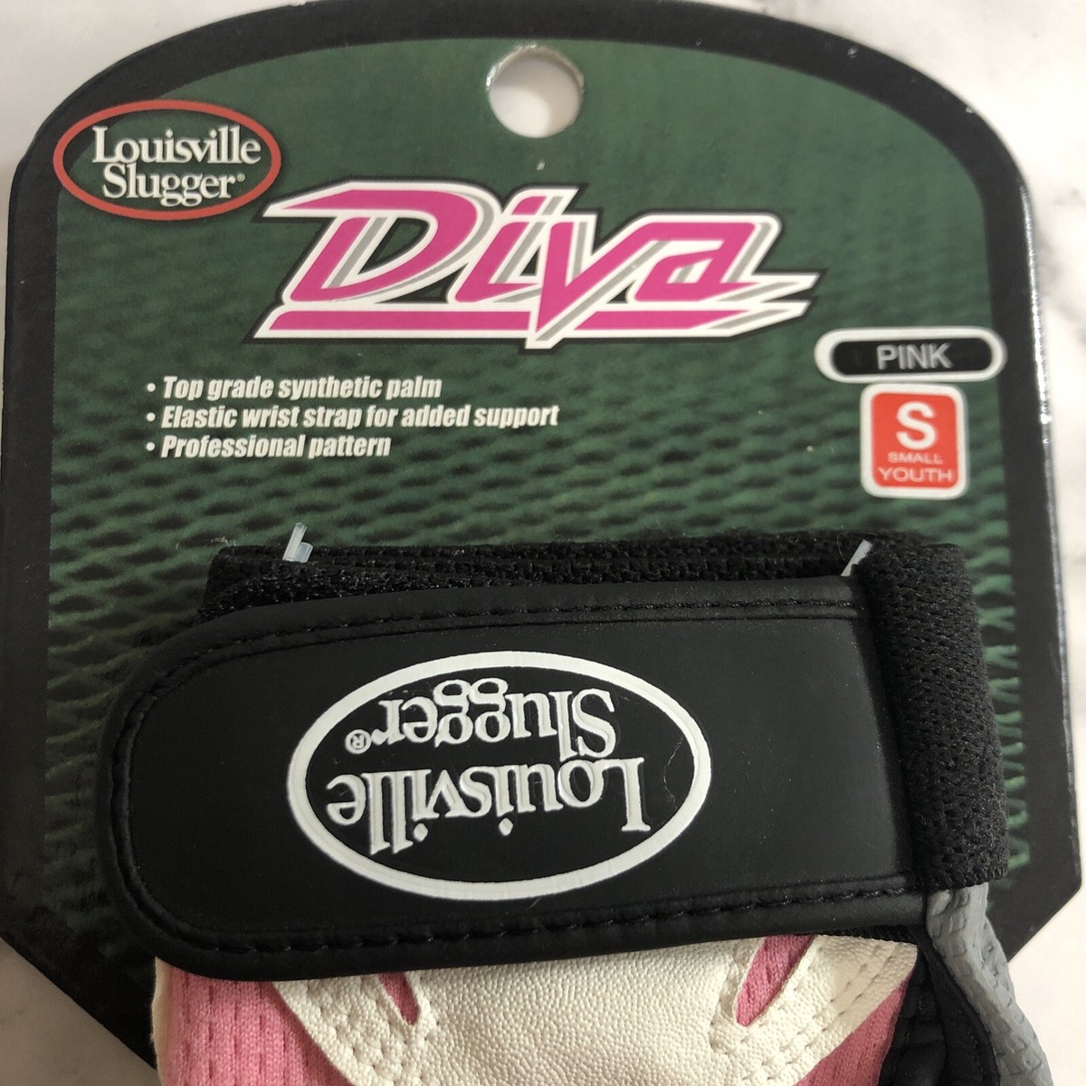 Gants De Batting Louisville Slugger Diva, Violets, Taille S (neufs, Défauts Mineurs)