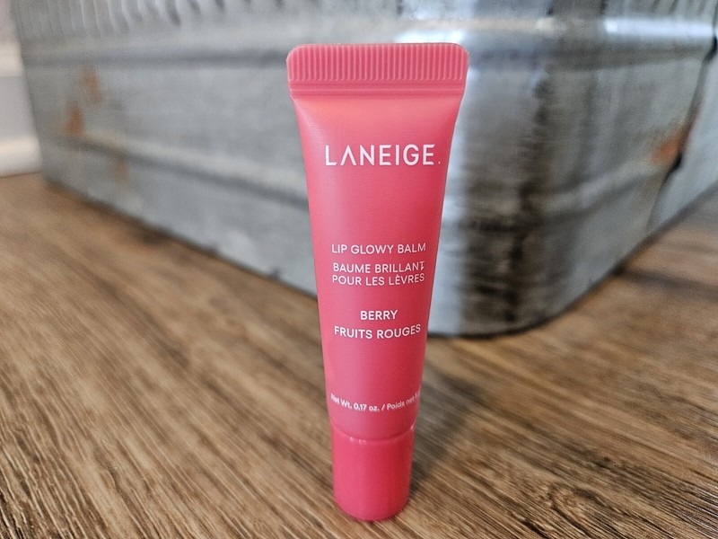Laneige Lip Glowy Balm in Berry .17 fl oz NEW