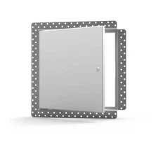 Acudor DW-5040 Flush Drywall Access Door 8x8 Slot Catch Prime Coat
