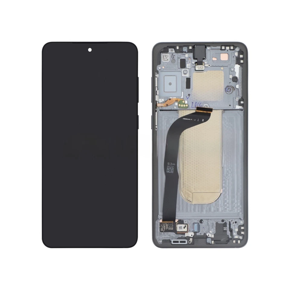 DISPLAY AMOLED ORIGINALE SAMSUNG GALAXY S25 EDGE SM-S937 FRAME NERO O ARGENTO - Immagine 2 di 2