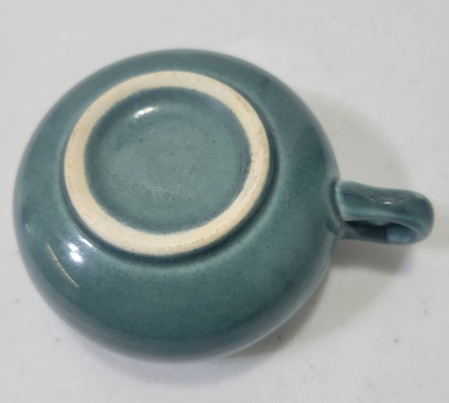 Steubenville Copa Americana Moderna Espuma de Mar Verde Russel Wright MCM Hecho en EE. UU. - Imagen 3 de 3