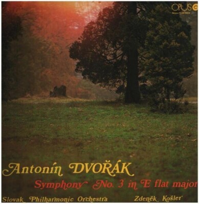LP Dvorak Symphony No.3 in E flat major,, Slovak Philh Orch, Kosler NEAR MINT