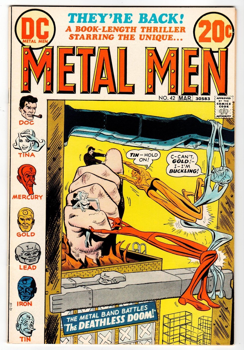 DC - METAL MEN #42 - VF/NM Mar 1973 Vintage Comic | eBay