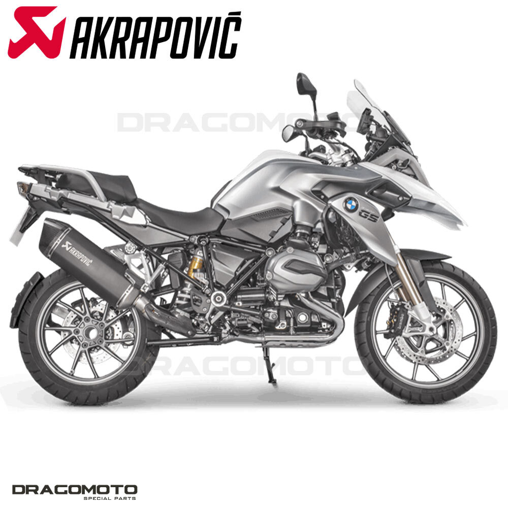 BMW R1200GS Akrapovic HP マフラー本体 BMW R 1200 GS 2013-2016 Exhaust AKRAPOVIC Titanium Black S-B12SO10