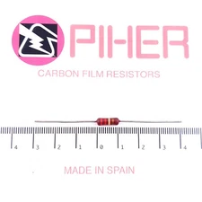1 X 1/2W 220K 5% 1970s VINTAGE PIHER RESISTOR. NOS. C370U46F200824