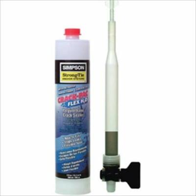 Simpson CPFH09 9 oz Crack-Pac Flex-H2O Single Tube Injecction 12 Pk