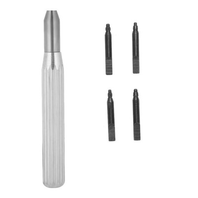 4-Pin Torx & Flat Style Watch Crown Tube Insert Remover Opener For Rolex Tudor E