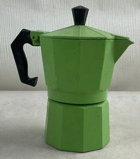 Ancienne XXème très belle petite cafetière Italienne verte