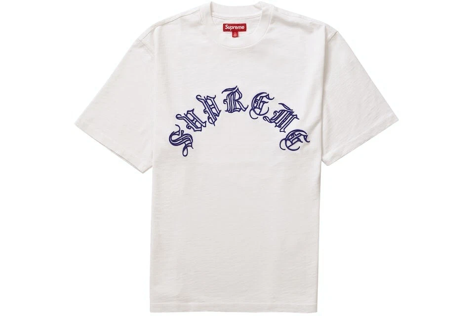 Supreme white top t shirt original