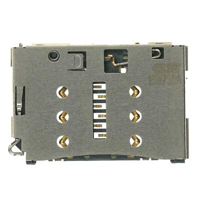 Original Huawei Ascend P8 Sim Reader Slot Konnektor Pins Karte Kartenleser