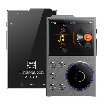 HiFi MP3 Player with Bluetooth Lossless DSD High Definition Music Player 16GB