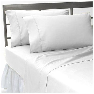 US Stock Bedding Collection White Solid 18 In 1000TC Egyptian Cotton Select Size US Stock Bedding Collection White Solid 18 In 1000TC Egyptian Cotton Select Size