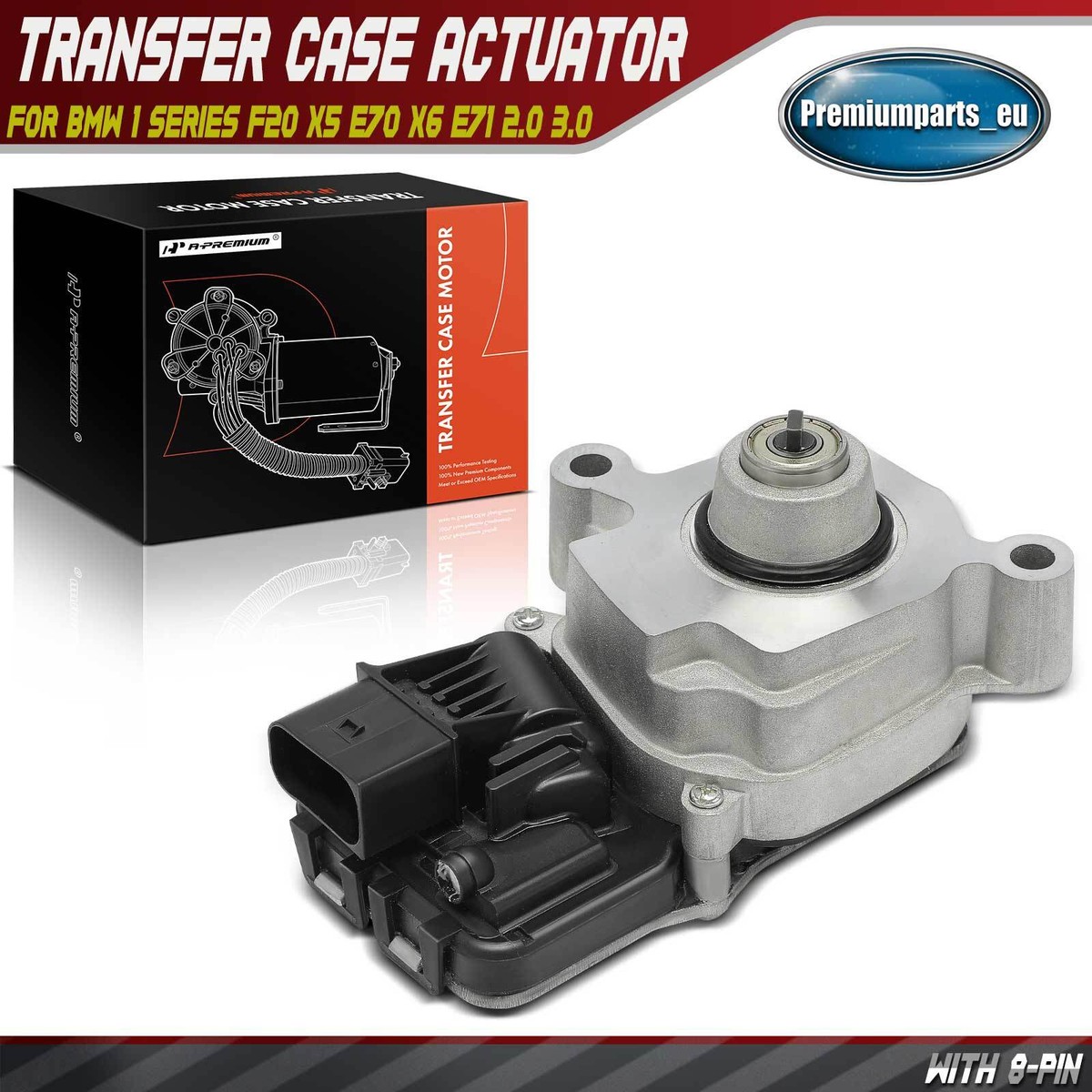 Transfer Case Actuator for BMW 1 Series F20 X5 E70 X6 E71 2.0 3.0
