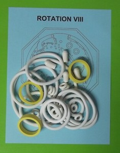 Bille De Lancement Pour Flipper Rotation VIII – Pièce Détachée Midway Bally – Occasion