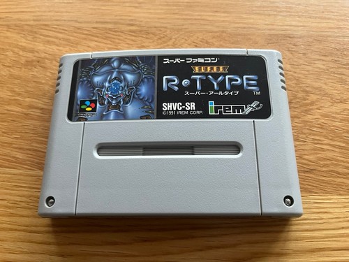 Super R-Type Japan Super Famicom Super Nintendo SNES SFC Rtype Cart & Manual! - Picture 6 of 17