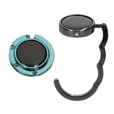 2x Gancio Appendi Borsa Tavolo Pieghevole Appendiborsa Antiscivolo