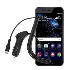 KFZ Ladekabel Typ-C 2 Ampere f Huawei Mate 10 / 10 Dual schnell Ladegerät Lader