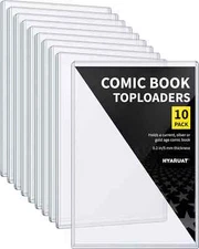 Comic Book Top Loaders - Protector Hard Case Sleeve, Toploader Holder for Silver
