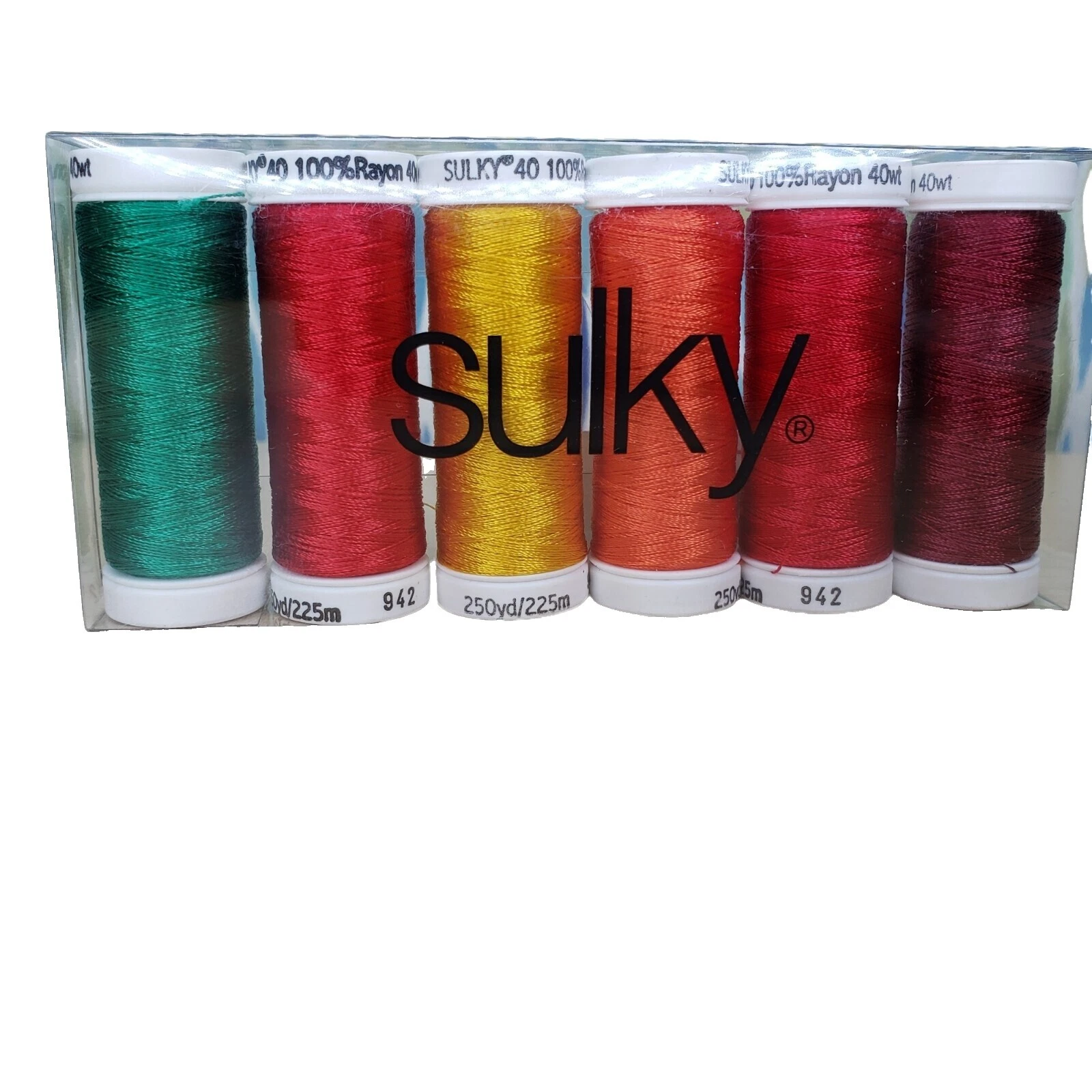 Paquete de Rayón Varios Colores hilos de coser