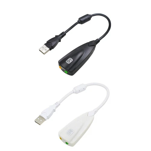 USB Sound Adapter Audio Adapter Plug Play Sound Adapter Earphone Sound Adapter