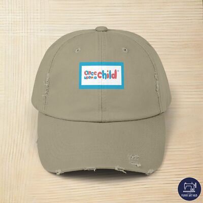 Once Upon a Child Franchise Logo Unisex Distressed Cap