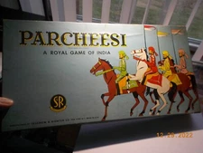 Vintage S&R Selchow & Righter Parcheesi Game, no instructions