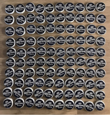 200 x Corona Extra Bier Kronkorken Verschlüsse Basteln Basteln Projekt Lager