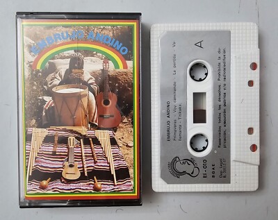 CASSETTE EMBRUJO ANDINO Spain La Taba 1978 Perú/Bolivia Andean Folk